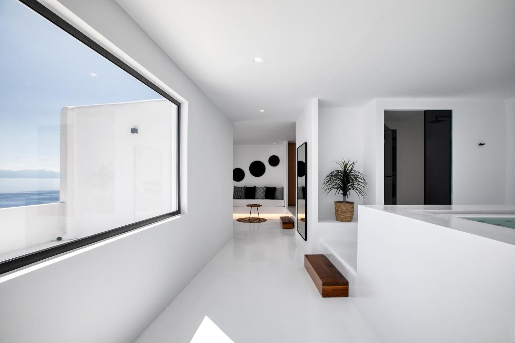 Psarou Black Villa 2 Exterior foto